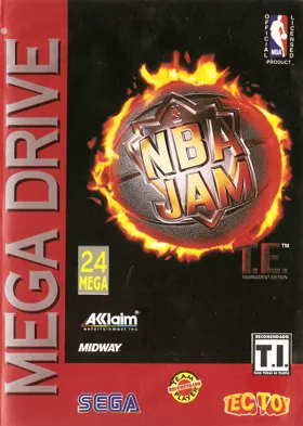 NBA Jam - Tournament Edition (World) box cover front